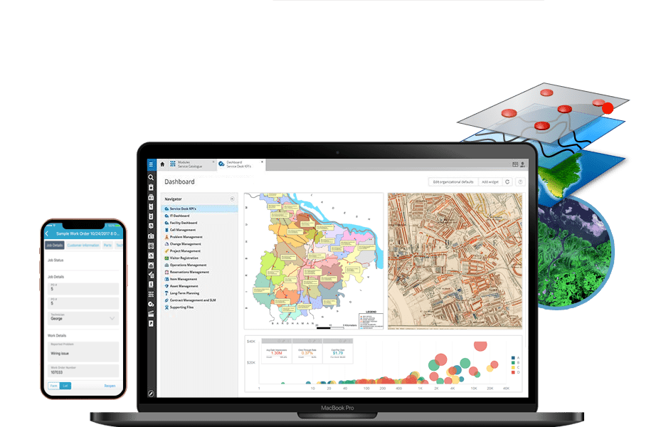 AVL live tracking interface